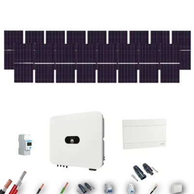 [AIKO 665Wp] Kit Solar Autoconsumo Huawei 8000W 17xPanel AIKO 665Wp 17 Paneles - CuencaSolar