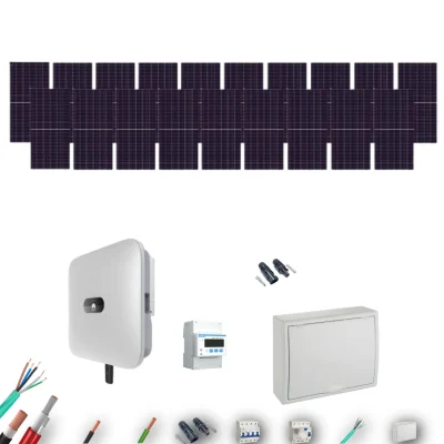 [AIKO 665Wp] Kit Solar Trifásico Autoconsumo Huawei 10000W 19xPanel AIKO 665Wp 19 Paneles - CuencaSolar