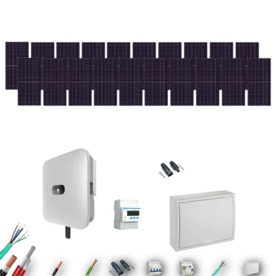 [AIKO 665Wp] Kit Solar Trifásico Autoconsumo Huawei 10000W 20xPanel AIKO 665Wp 20 Paneles - CuencaSolar