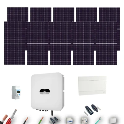[AIKO 665Wp] Kit Solar Trifásico Autoconsumo Huawei 5000W 10xPanel AIKO 665Wp 10 Paneles - CuencaSolar