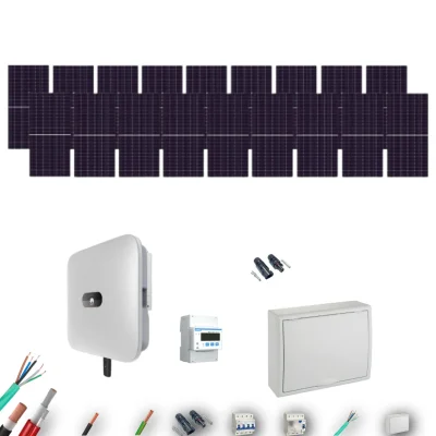 [AIKO 665Wp] Kit Solar Trifásico Autoconsumo Huawei 8000W 18xPanel AIKO 665Wp 18 Paneles - CuencaSolar