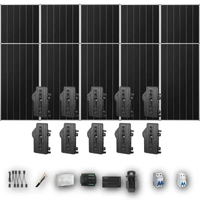 [ENPHASE-IQ8P-EXP-20260831] AIKO665 M 10P PV | Kit Solar Autoconsumo Enphase 6,65 kWp 10 Paneles AIKO 665Wp Stellar 3N+72 Monofásico 10 Paneles - CuencaSolar