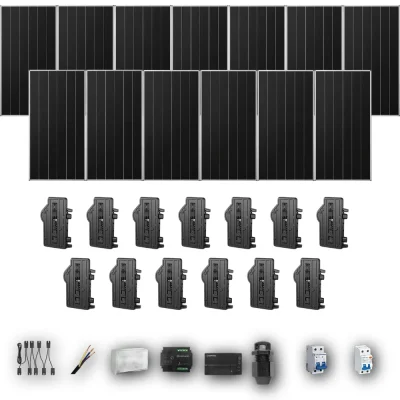 [ENPHASE-IQ8P-EXP-20260831] AIKO665 M 13P PV | Kit Solar Autoconsumo Enphase 8,64 kWp 13 Paneles AIKO 665Wp Stellar 3N+72 Monofásico 13 Paneles - CuencaSolar
