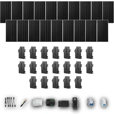[ENPHASE-IQ8P-EXP-20260831] AIKO665 M 19P PV | Kit Solar Autoconsumo Enphase 12,63 kWp 19 Paneles AIKO 665Wp Stellar 3N+72 Monofásico 19 Paneles - CuencaSolar