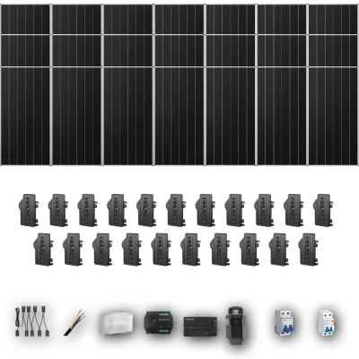 [ENPHASE-IQ8P-EXP-20260831] AIKO665 M 21P PV | Kit Solar Autoconsumo Enphase 13,96 kWp 21 Paneles AIKO 665Wp Stellar 3N+72 Monofásico 21 Paneles - CuencaSolar