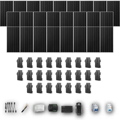 [ENPHASE-IQ8P-EXP-20260831] AIKO665 M 25P PV | Kit Solar Autoconsumo Enphase 16,62 kWp 25 Paneles AIKO 665Wp Stellar 3N+72 Monofásico 25 Paneles - CuencaSolar