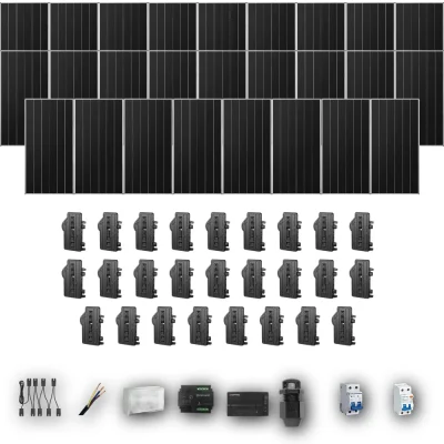 [ENPHASE-IQ8P-EXP-20260831] AIKO665 M 26P PV | Kit Solar Autoconsumo Enphase 17,29 kWp 26 Paneles AIKO 665Wp Stellar 3N+72 Monofásico 26 Paneles - CuencaSolar