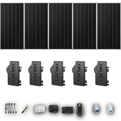 [ENPHASE-IQ8P-EXP-20260831] AIKO665 M 5P PV | Kit Solar Autoconsumo Enphase 3,33 kWp 5 Paneles AIKO 665Wp Stellar 3N+72 Monofásico 5 Paneles - CuencaSolar