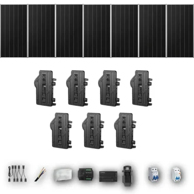 [ENPHASE-IQ8P-EXP-20260831] AIKO665 M 7P PV | Kit Solar Autoconsumo Enphase 4,66 kWp 7 Paneles AIKO 665Wp Stellar 3N+72 Monofásico 7 Paneles - CuencaSolar