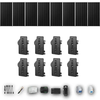 [ENPHASE-IQ8P-EXP-20260831] AIKO665 M 8P PV | Kit Solar Autoconsumo Enphase 5,32 kWp 8 Paneles AIKO 665Wp Stellar 3N+72 Monofásico 8 Paneles - CuencaSolar