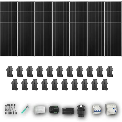 [ENPHASE-IQ8P-EXP-20260831] AIKO665 T 21P PV | Kit Solar Autoconsumo Enphase 13,96 kWp 21 Paneles AIKO 665Wp Stellar 3N+72 Trifásico 21 Paneles - CuencaSolar