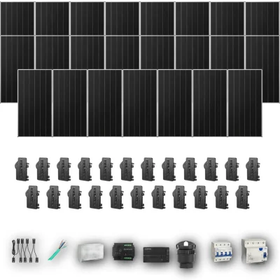 [ENPHASE-IQ8P-EXP-20260831] AIKO665 T 23P PV | Kit Solar Autoconsumo Enphase 15,29 kWp 23 Paneles AIKO 665Wp Stellar 3N+72 Trifásico 23 Paneles - CuencaSolar