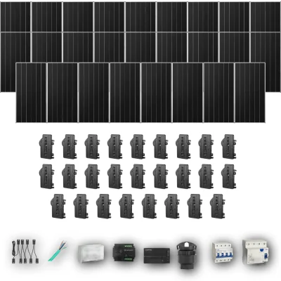 [ENPHASE-IQ8P-EXP-20260831] AIKO665 T 26P PV | Kit Solar Autoconsumo Enphase 17,29 kWp 26 Paneles AIKO 665Wp Stellar 3N+72 Trifásico 26 Paneles - CuencaSolar