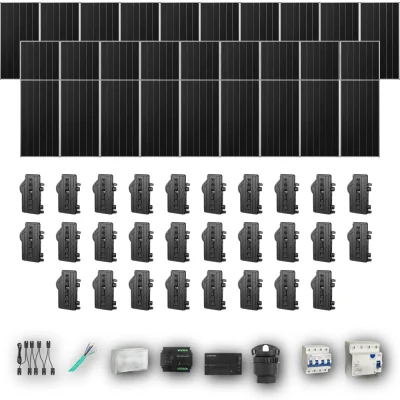 [ENPHASE-IQ8P-EXP-20260831] AIKO665 T 28P PV | Kit Solar Autoconsumo Enphase 18,62 kWp 28 Paneles AIKO 665Wp Stellar 3N+72 Trifásico 28 Paneles - CuencaSolar