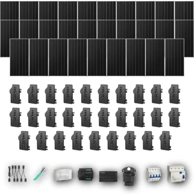 [ENPHASE-IQ8P-EXP-20260831] AIKO665 T 29P PV | Kit Solar Autoconsumo Enphase 19,29 kWp 29 Paneles AIKO 665Wp Stellar 3N+72 Trifásico 29 Paneles - CuencaSolar