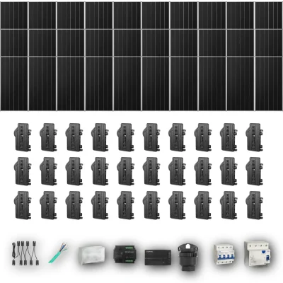 [ENPHASE-IQ8P-EXP-20260831] AIKO665 T 30P PV | Kit Solar Autoconsumo Enphase 19,95 kWp 30 Paneles AIKO 665Wp Stellar 3N+72 Trifásico 30 Paneles - CuencaSolar