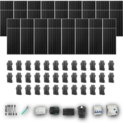 [ENPHASE-IQ8P-EXP-20260831] AIKO665 T 34P PV | Kit Solar Autoconsumo Enphase 22,61 kWp 34 Paneles AIKO 665Wp Stellar 3N+72 Trifásico 34 Paneles - CuencaSolar