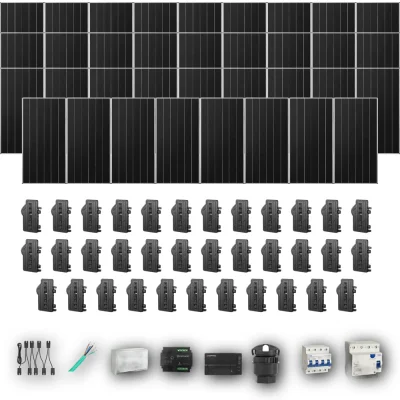 [ENPHASE-IQ8P-EXP-20260831] AIKO665 T 35P PV | Kit Solar Autoconsumo Enphase 23,27 kWp 35 Paneles AIKO 665Wp Stellar 3N+72 Trifásico 35 Paneles - CuencaSolar