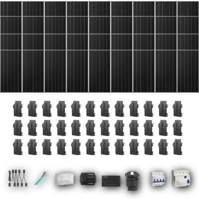 [ENPHASE-IQ8P-EXP-20260831] AIKO665 T 36P PV | Kit Solar Autoconsumo Enphase 23,94 kWp 36 Paneles AIKO 665Wp Stellar 3N+72 Trifásico 36 Paneles - CuencaSolar