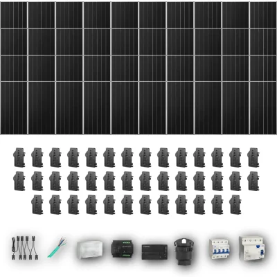 [ENPHASE-IQ8P-EXP-20260831] AIKO665 T 40P PV | Kit Solar Autoconsumo Enphase 26,60 kWp 40 Paneles AIKO 665Wp Stellar 3N+72 Trifásico 40 Paneles - CuencaSolar