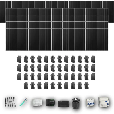 [ENPHASE-IQ8P-EXP-20260831] AIKO665 T 46P PV | Kit Solar Autoconsumo Enphase 30,59 kWp 46 Paneles AIKO 665Wp Stellar 3N+72 Trifásico 46 Paneles - CuencaSolar