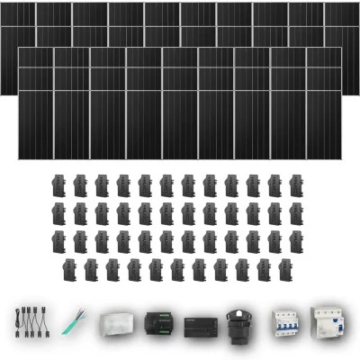 [ENPHASE-IQ8P-EXP-20260831] AIKO665 T 47P PV | Kit Solar Autoconsumo Enphase 31,25 kWp 47 Paneles AIKO 665Wp Stellar 3N+72 Trifásico 47 Paneles - CuencaSolar