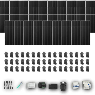 [ENPHASE-IQ8P-EXP-20260831] AIKO665 T 48P PV | Kit Solar Autoconsumo Enphase 31,92 kWp 48 Paneles AIKO 665Wp Stellar 3N+72 Trifásico 48 Paneles - CuencaSolar
