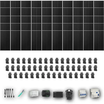 [ENPHASE-IQ8P-EXP-20260831] AIKO665 T 50P PV | Kit Solar Autoconsumo Enphase 33,25 kWp 50 Paneles AIKO 665Wp Stellar 3N+72 Trifásico 50 Paneles - CuencaSolar