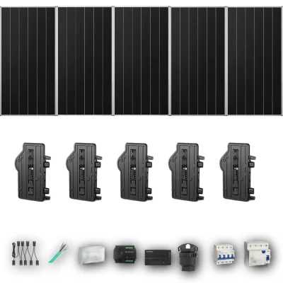 [ENPHASE-IQ8P-EXP-20260831] AIKO665 T 5P PV | Kit Solar Autoconsumo Enphase 3,33 kWp 5 Paneles AIKO 665Wp Stellar 3N+72 Trifásico 5 Paneles - CuencaSolar