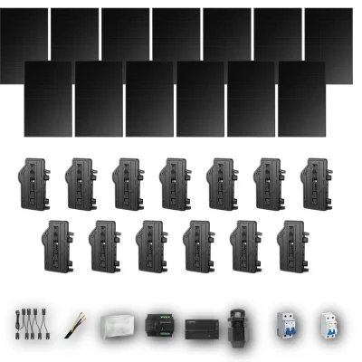 [ENPHASE-IQ8P-EXP-20260831] HYUNDAI500 M 13P PV | Kit Solar Autoconsumo Enphase 6,50 kWp 13 Paneles Hyundai 500Wp Full Black Monofásico 13 Paneles - CuencaSolar