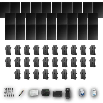 [ENPHASE-IQ8P-EXP-20260831] HYUNDAI500 M 28P PV | Kit Solar Autoconsumo Enphase 14,00 kWp 28 Paneles Hyundai 500Wp Full Black Monofásico 28 Paneles - CuencaSolar