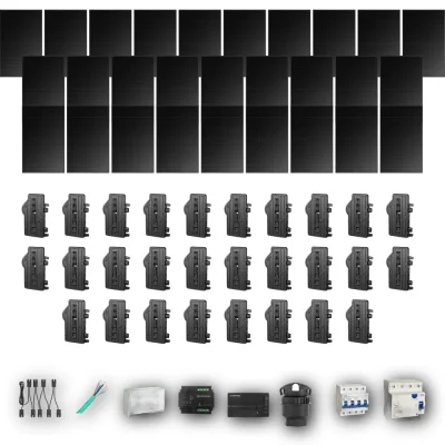 [ENPHASE-IQ8P-EXP-20260831] HYUNDAI500 T 28P PV | Kit Solar Autoconsumo Enphase 14,00 kWp 28 Paneles Hyundai 500Wp Full Black Trifásico 28 Paneles - CuencaSolar