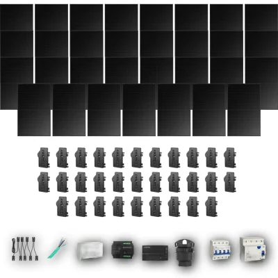 [ENPHASE-IQ8P-EXP-20260831] HYUNDAI500 T 31P PV | Kit Solar Autoconsumo Enphase 15,50 kWp 31 Paneles Hyundai 500Wp Full Black Trifásico 31 Paneles - CuencaSolar