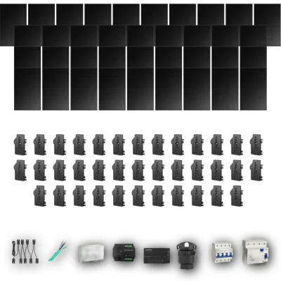 [ENPHASE-IQ8P-EXP-20260831] HYUNDAI500 T 37P PV | Kit Solar Autoconsumo Enphase 18,50 kWp 37 Paneles Hyundai 500Wp Full Black Trifásico 37 Paneles - CuencaSolar
