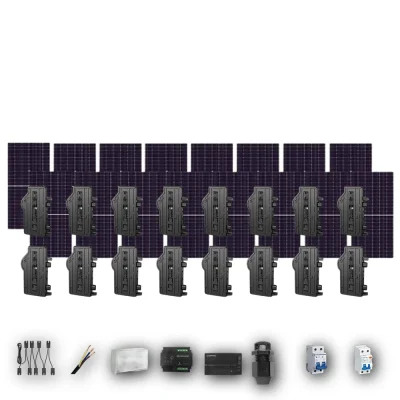 [ENPHASE-IQ8P-EXP-20260831] JA605 M 16P PV | Kit Solar Autoconsumo Enphase 9,68 kWp 16 Paneles JA Solar 605Wp bifacial Monofásico 16 Paneles - CuencaSolar