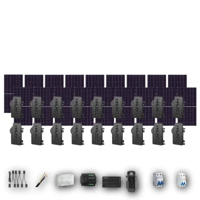 [ENPHASE-IQ8P-EXP-20260831] JA605 M 18P PV | Kit Solar Autoconsumo Enphase 10,89 kWp 18 Paneles JA Solar 605Wp bifacial Monofásico 18 Paneles - CuencaSolar