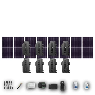 [ENPHASE-IQ8P-EXP-20260831] JA605 M 8P PV | Kit Solar Autoconsumo Enphase 4,84 kWp 8 Paneles JA Solar 605Wp bifacial Monofásico 8 Paneles - CuencaSolar