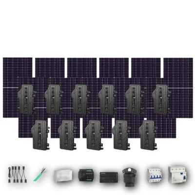 [ENPHASE-IQ8P-EXP-20260831] JA605 T 11P PV | Kit Solar Autoconsumo Enphase 6,66 kWp 11 Paneles JA Solar 605Wp bifacial Trifásico 11 Paneles - CuencaSolar