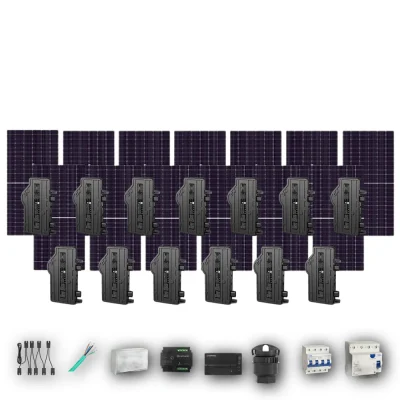 [ENPHASE-IQ8P-EXP-20260831] JA605 T 13P PV | Kit Solar Autoconsumo Enphase 7,87 kWp 13 Paneles JA Solar 605Wp bifacial Trifásico 13 Paneles - CuencaSolar