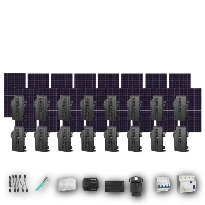 [ENPHASE-IQ8P-EXP-20260831] JA605 T 16P PV | Kit Solar Autoconsumo Enphase 9,68 kWp 16 Paneles JA Solar 605Wp bifacial Trifásico 16 Paneles - CuencaSolar