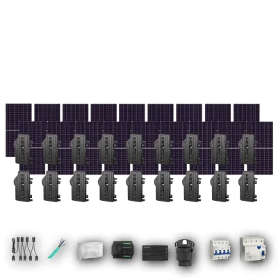 [ENPHASE-IQ8P-EXP-20260831] JA605 T 18P PV | Kit Solar Autoconsumo Enphase 10,89 kWp 18 Paneles JA Solar 605Wp bifacial Trifásico 18 Paneles - CuencaSolar