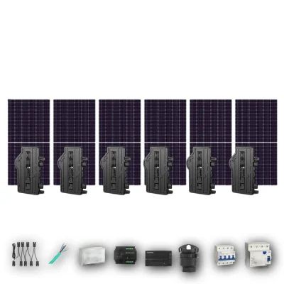 [ENPHASE-IQ8P-EXP-20260831] JA605 T 6P PV | Kit Solar Autoconsumo Enphase 3,63 kWp 6 Paneles JA Solar 605Wp bifacial Trifásico 6 Paneles - CuencaSolar