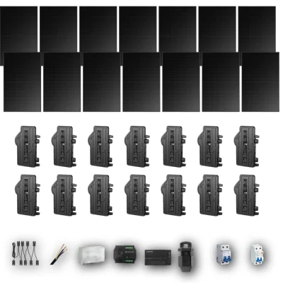 [ENPHASE-IQ8P-EXP-20260831] LONGI475 M 14P PV | Kit Solar Autoconsumo Enphase 6,65 kWp 14 Paneles LONGi 475Wp Full Black Monofásico 14 Paneles - CuencaSolar