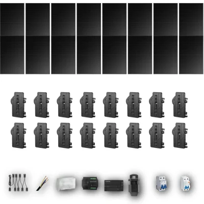 [ENPHASE-IQ8P-EXP-20260831] LONGI475 M 16P PV | Kit Solar Autoconsumo Enphase 7,60 kWp 16 Paneles LONGi 475Wp Full Black Monofásico 16 Paneles - CuencaSolar