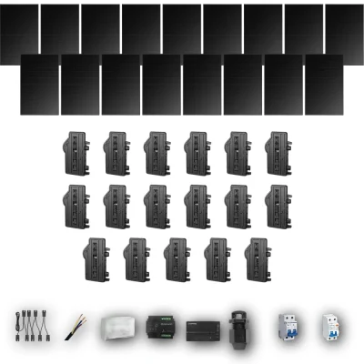 [ENPHASE-IQ8P-EXP-20260831] LONGI475 M 17P PV | Kit Solar Autoconsumo Enphase 8,07 kWp 17 Paneles LONGi 475Wp Full Black Monofásico 17 Paneles - CuencaSolar