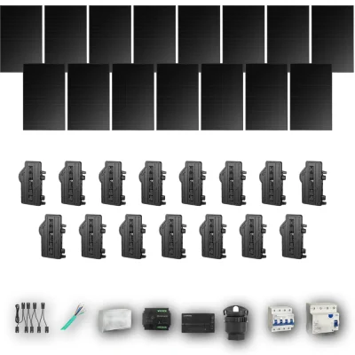 [ENPHASE-IQ8P-EXP-20260831] LONGI475 T 15P PV | Kit Solar Autoconsumo Enphase 7,12 kWp 15 Paneles LONGi 475Wp Full Black Trifásico 15 Paneles - CuencaSolar