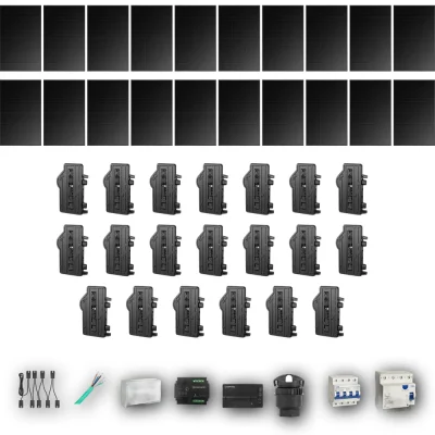 [ENPHASE-IQ8P-EXP-20260831] LONGI475 T 20P PV | Kit Solar Autoconsumo Enphase 9,50 kWp 20 Paneles LONGi 475Wp Full Black Trifásico 20 Paneles - CuencaSolar