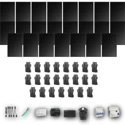 [ENPHASE-IQ8P-EXP-20260831] LONGI475 T 23P PV | Kit Solar Autoconsumo Enphase 10,93 kWp 23 Paneles LONGi 475Wp Full Black Trifásico 23 Paneles - CuencaSolar