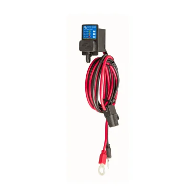 Panel Indicador de Batería Victron (terminal M8, fusible 30A) - CuencaSolar