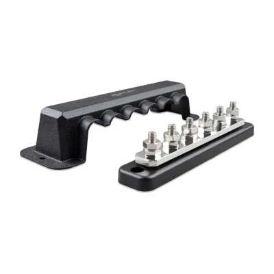 Embarrado Victron Busbar 250A 2P (6 tornillos) + Cubierta - CuencaSolar